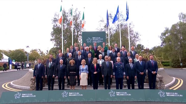 EU-ministers in Ierland: Israëlische nederzettingen en Oekraïne EU-ministers in Ierland bespreken handel met Israëlische nederzettingen en luchtverdediging Oekraïne (Picture by: aljazeera.com)