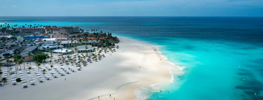 Eagle Beach Aruba in top tien stranden met laag sargassumrisico Eagle Beach Aruba in top tien stranden met laag sargassumrisico (Picture by: noticiacla.com)