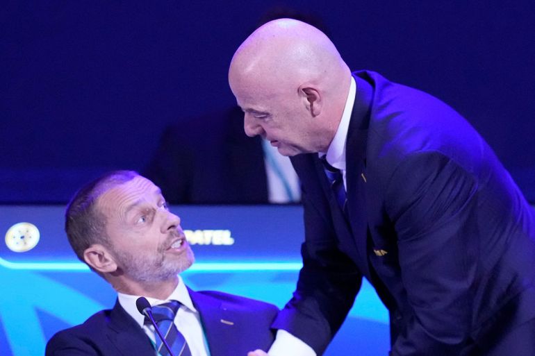 FIFA beschuldigt UEFA van 'desinformatiecampagne' rond presidentsverkiezing (Picture by: aljazeera.com)