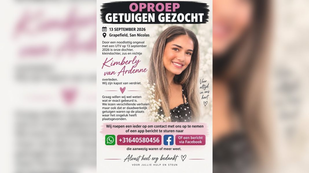 Familie Van Ardenne zoekt ooggetuigen dodelijk UTV-ongeval (Picture by: pubble.cloud)