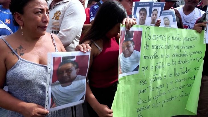 Families vermiste Ecuadoriaanse vissers beschuldigen VS van betrokkenheid (Picture by: aljazeera.com)
