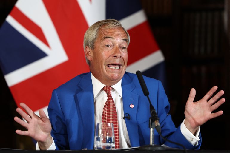 Financieringsschandaal treft Reform UK: twee functionarissen treden af (Picture by: aljazeera.com)