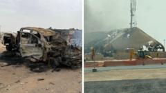 Foto's tonen omvangrijke schade aan Amerikaanse bases door Iraanse aanvallen (Picture by: ichef.bbci.co.uk)