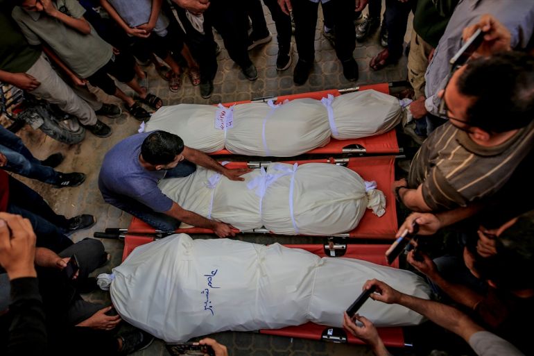 Gaza-reddingsteams vinden resten van 55 mensen bijna drie jaar na Israëlische luchtaanval (Picture by: aljazeera.com)