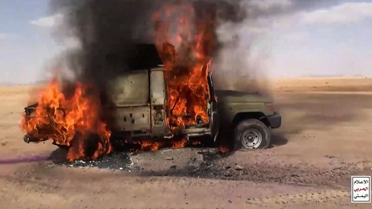 Jemen-conflict escaleert: Houthi-aanvallen in Saudi-Arabië Gevechten in Jemen nemen toe: Houthi-aanvallen veroorzaken luchtalarm in Saudi-Arabië (Picture by: aljazeera.com)