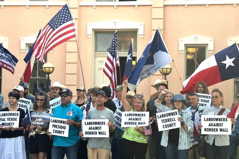 Grondeigenaren in Texas stappen naar rechter om Trump-grensmuur in Big Bend te stoppen (Picture by: aljazeera.com)