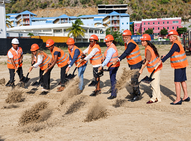 Herbouw bibliotheek Sint Maarten van start op Internationale Dag van de Alfabetisering (Picture by: 721news.com)