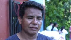 Nepal overstromingen: arbeider ontsnapt aan tunnel vol water 'Het water achtervolgde me 20 minuten lang': Nepalese arbeider ontsnapt aan overstroomde tunnel (Picture by: ichef.bbci.co.uk)