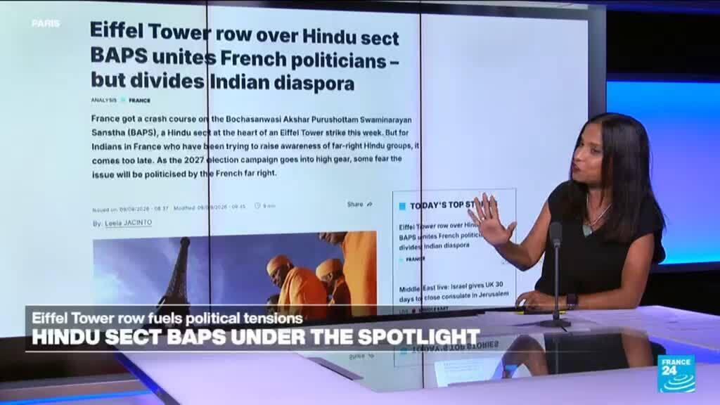 BAPS hindoe-sekte onder vuur in Frankrijk en VS Hindoe-sekte BAPS onder vuur in Frankrijk en de Verenigde Staten (Picture by: s.france24.com)