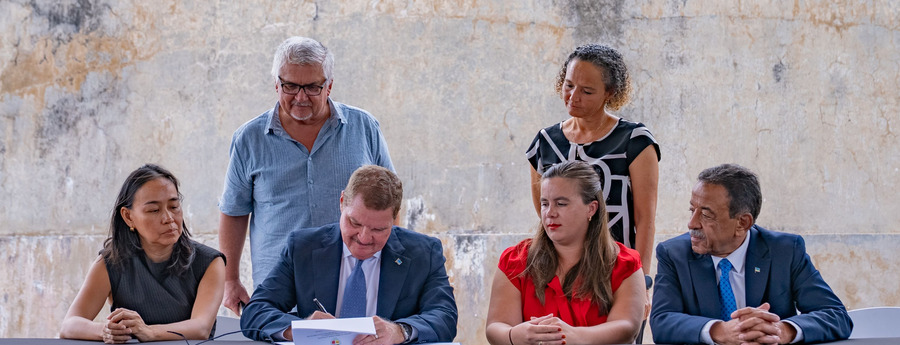 Historische watertanks Kibaima worden Nationaal Archief Aruba (Picture by: noticiacla.com)