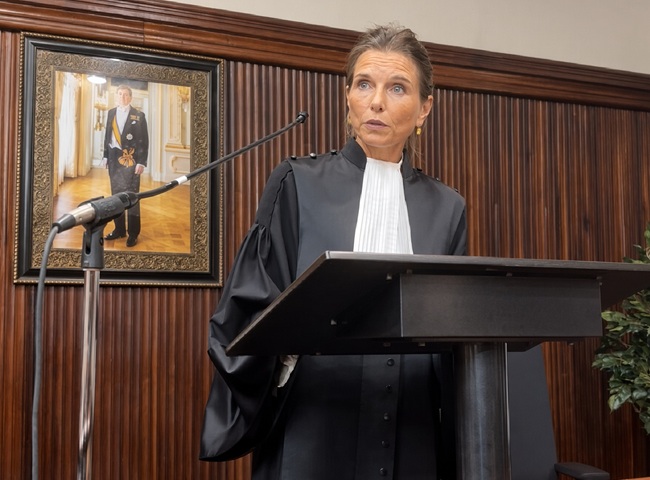 Hoofdofficier van justitie roept rechtssysteem op verder te kijken dan cv's en rechtszalen (Picture by: 721news.com)