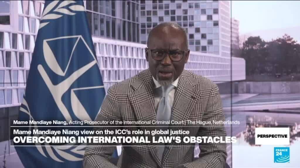 ICC-aanklager Niang: 'Sancties zullen ons werk niet tegenhouden' (Picture by: s.france24.com)
