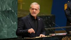 Iraanse president tegen Trump: 'Iran zal nooit door de knieën gaan' (Picture by: ichef.bbci.co.uk)