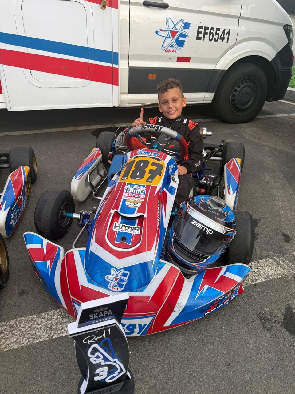 Jaxx Fowler behaalt podiumplaats bij debuut in Panama (Picture by: 24ora.com)