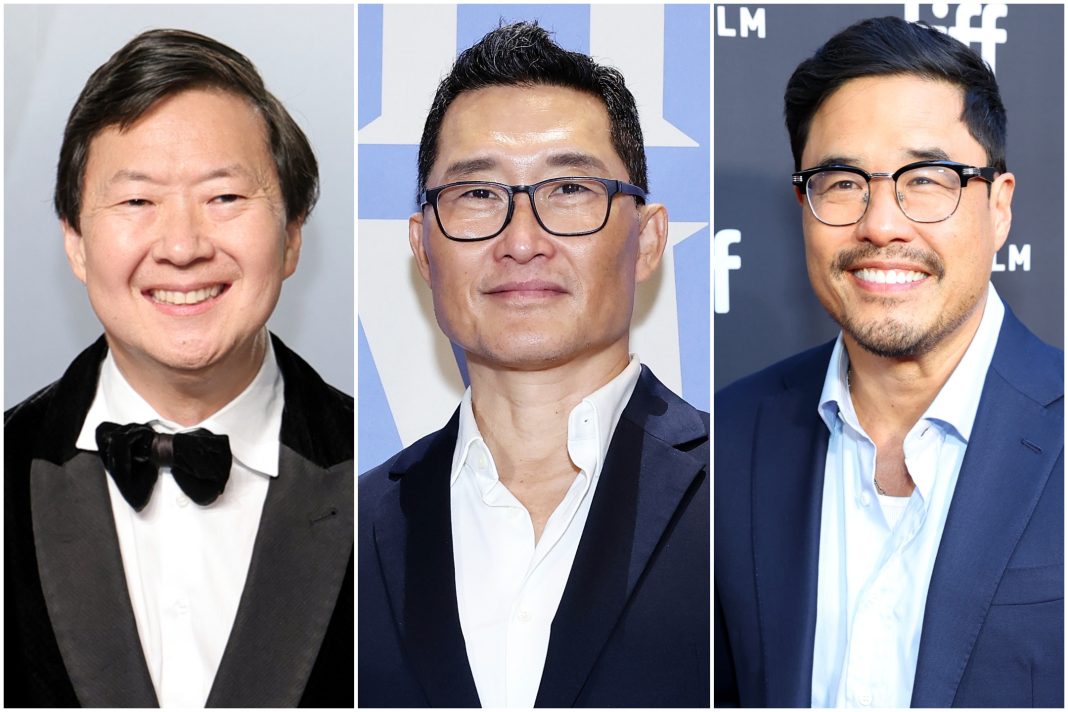 Ken Jeong, Daniel Dae Kim en Randall Park in Audible-comedyserie 'The Moons of LA' (Picture by: variety.com)