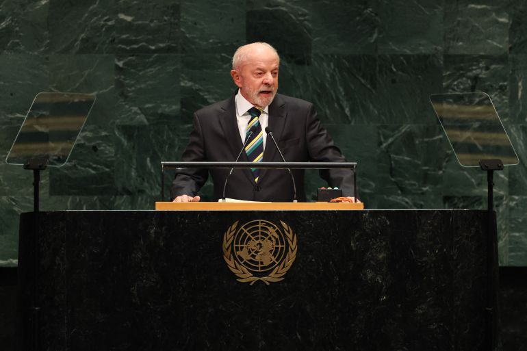 Lula verdedigt Braziliaanse soevereiniteit bij VN en waarschuwt tegen verkiezingsinmenging (Picture by: aljazeera.com)