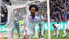 Lyon-aanvaller Malick Fofana op weg naar Sunderland voor bijna £30 miljoen (Picture by: ichef.bbci.co.uk)