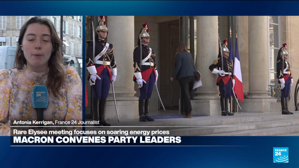 Macron roept Franse partijleiders bijeen voor overleg over Midden-Oosten en Oekraïne (Picture by: s.france24.com)