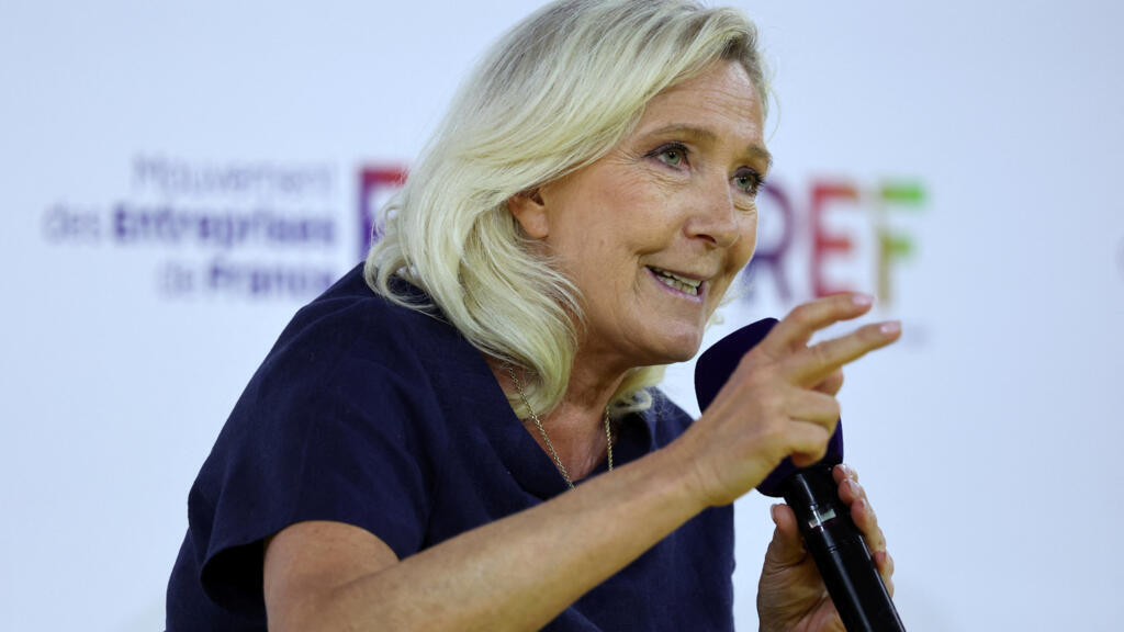 Marine Le Pen trapt presidentsverkiezingen 2027 af ondanks veroordeling (Picture by: s.france24.com)