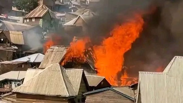 Meer dan twaalf kinderen omgekomen bij brand in scholen in Oost-Congo (Picture by: aljazeera.com)