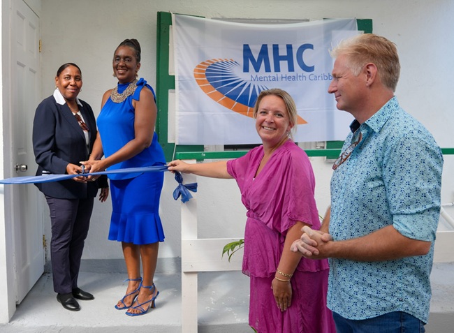 Mental Health Caribbean opent nieuw kantoor op Saba (Picture by: 721news.com)