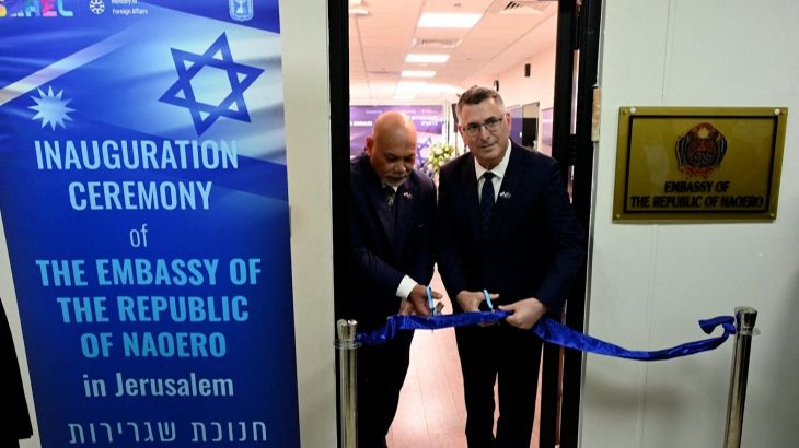 Nauru opent ambassade in Jeruzalem als negende land Nauru opent ambassade in Jeruzalem en wordt negende land dat dit doet (Picture by: aljazeera.com)
