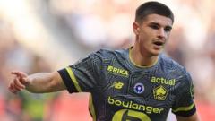 Newcastle United haalt Matias Fernandez-Pardo op voor £51,4 miljoen van Lille (Picture by: ichef.bbci.co.uk)