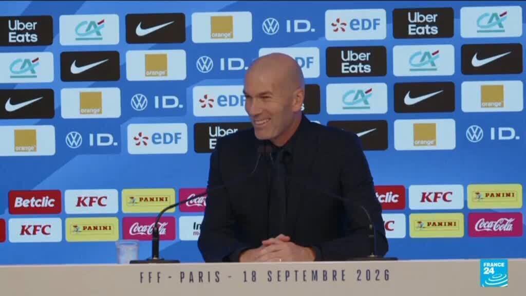 Nieuwe bondscoach Zidane maakt eerste Franse selectie bekend met Mbappé als aanvoerder (Picture by: s.france24.com)