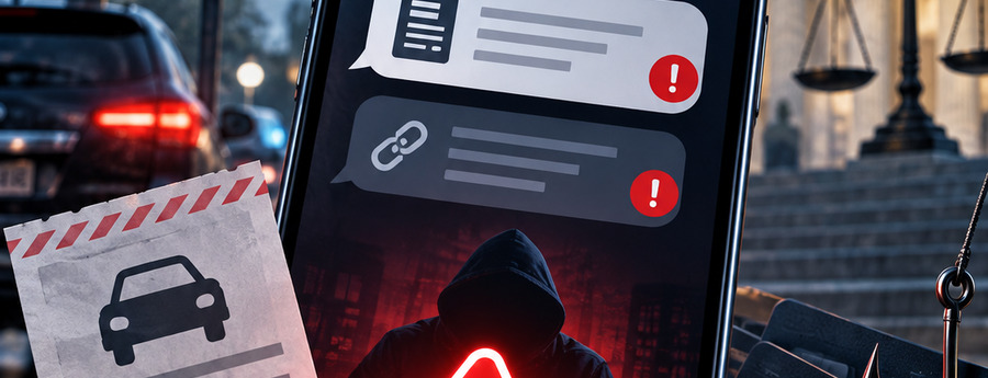 OM waarschuwt voor valse sms-berichten over verkeersboetes (Picture by: noticiacla.com)