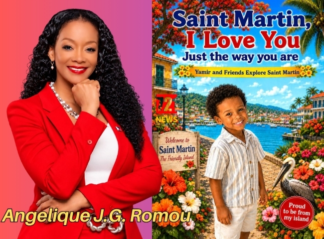 Opvoeder Romou lanceert eerste kinderboek over Sint Maarten op Internationale Alfabetiseringsdag (Picture by: 721news.com)