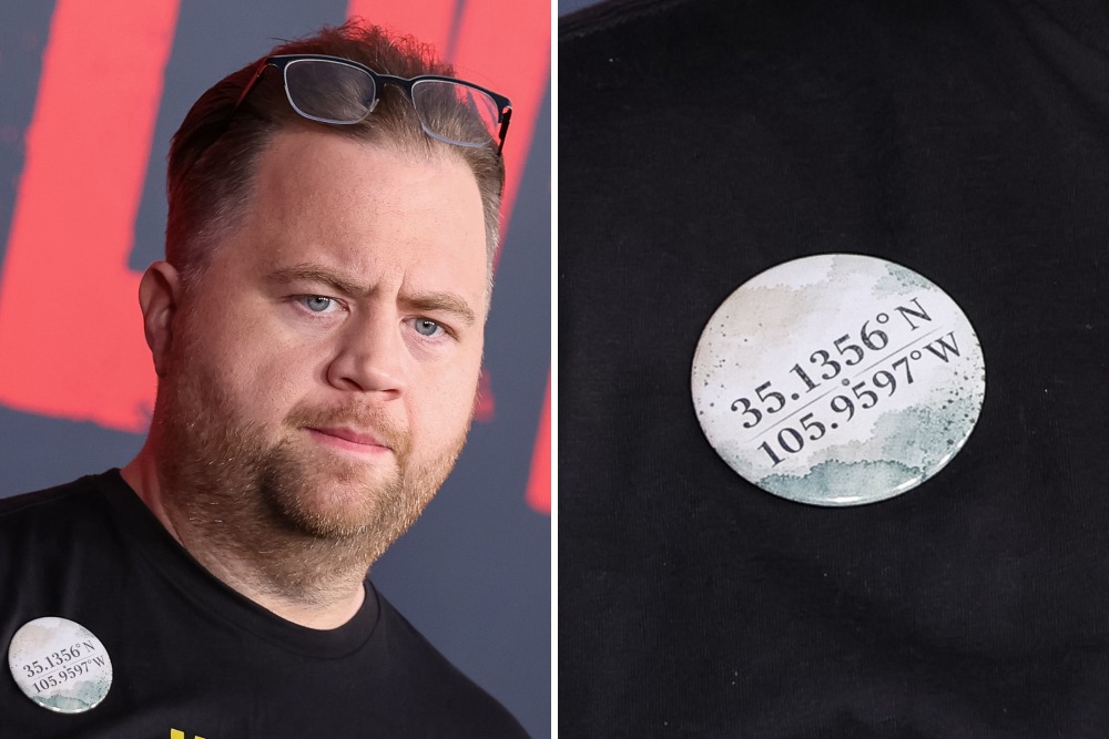Paul Walter Hauser legt mysterieuze pin uit bij première van Resident Evil (Picture by: variety.com)
