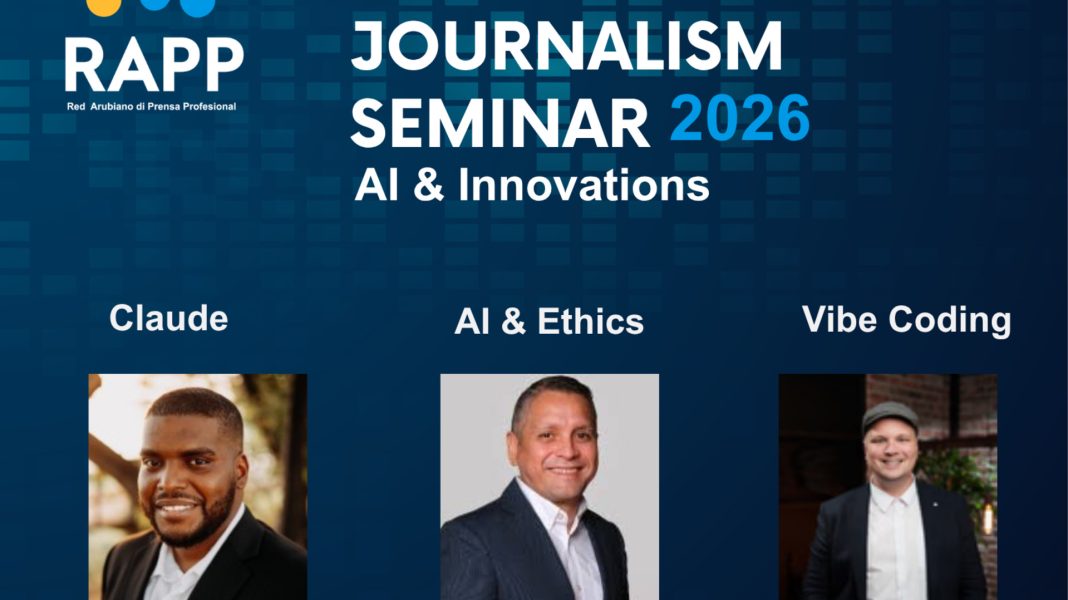 RAPP zendt journalistiekseminar over AI live uit via YouTube (Picture by: pubble.cloud)