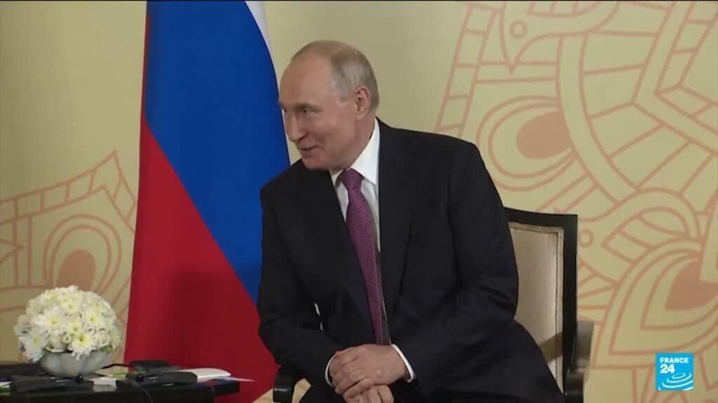 Putin in India voor BRICS-top te midden van geopolitieke onrust Russische president Putin arriveert in India voor start BRICS-top (Picture by: s.france24.com)