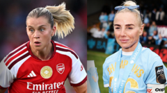 Russo en Greenwood genomineerd voor Vrouwen Ballon d'Or 2026 (Picture by: ichef.bbci.co.uk)
