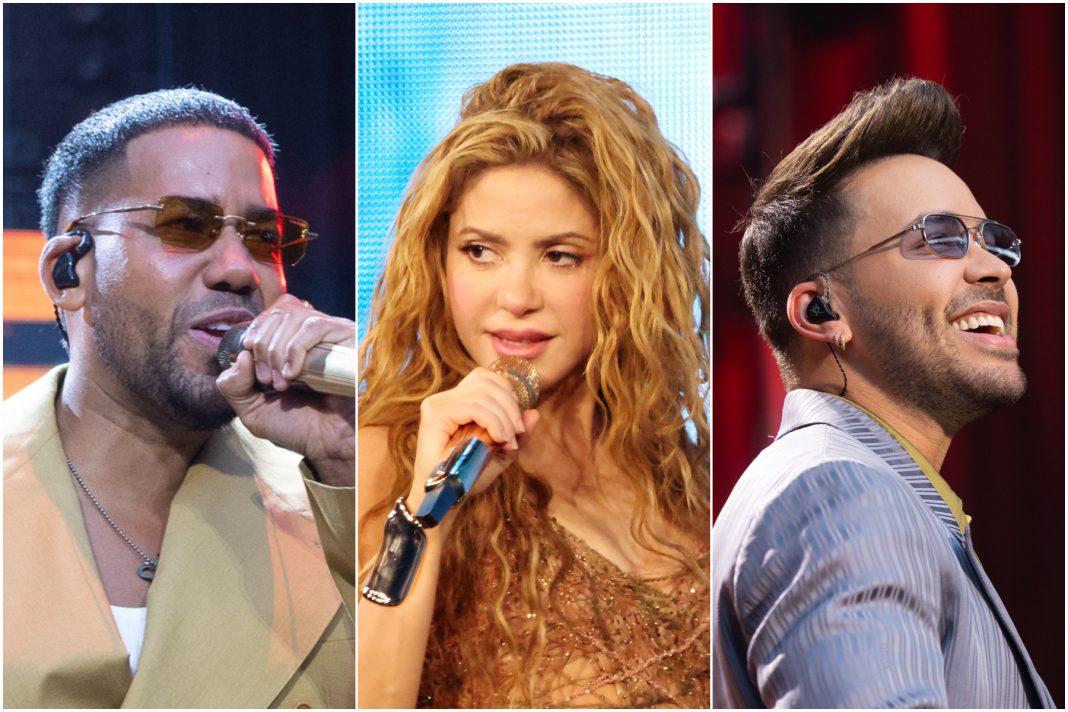 Premios Juventud 2026: Shakira en Romeo Santos winnen Shakira, Romeo Santos en Prince Royce behoren tot de grote winnaars van Premios Juventud 2026 (Picture by: variety.com)