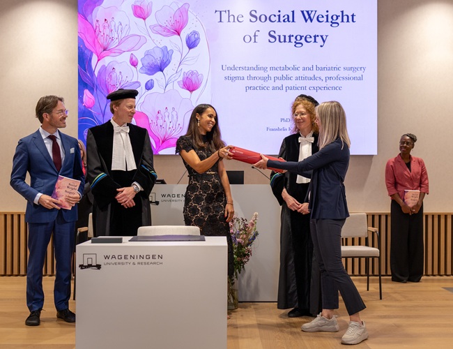 Sint Maartense Franshelis Garcia promoveert aan Wageningen University op obesitasonderzoek (Picture by: 721news.com)