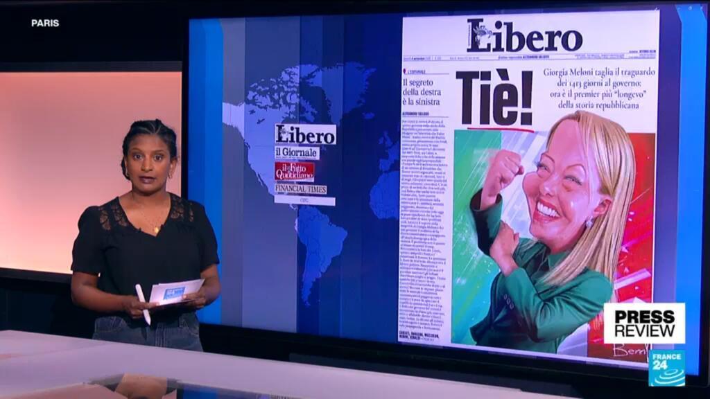 Meloni langst zittende Italiaanse premier ooit Stabiliteit of fiasco? Meloni wordt langst zittende naoorlogse premier van Italië (Picture by: s.france24.com)