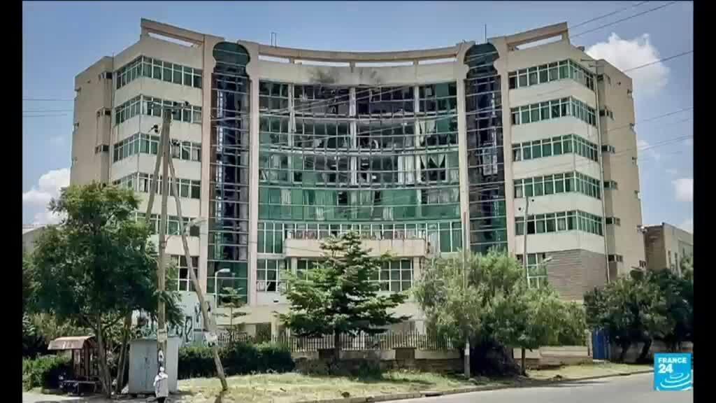 Tigray TV-station getroffen door drone terwijl rebellen oprukken in noord-Ethiopië (Picture by: s.france24.com)