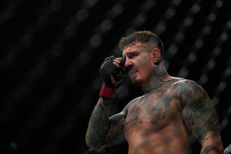 Tom Aspinall geeft UFC-zwaargewichttitel op na oogblessure Tom Aspinall geeft UFC-zwaargewichttitel op vanwege aanhoudende oogblessure (Picture by: aljazeera.com)