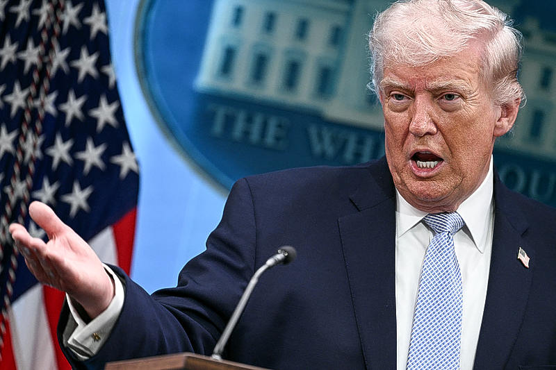Trump belooft Amerikanen 5.000 dollar als Republikeinen Congres behouden Trump belooft Amerikanen 5.000 dollar als Republikeinen Congres behouden (Picture by: extra.cw)