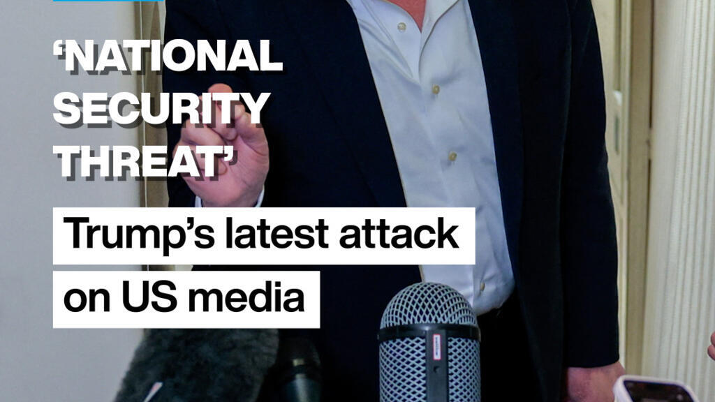 Trump bestempelt mainstream media als 'kanker' en nationale veiligheidsdreiging (Picture by: s.france24.com)
