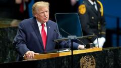 Trump dreigt Iran te vernietigen in VN-speech terwijl diplomaten overleggen (Picture by: ichef.bbci.co.uk)