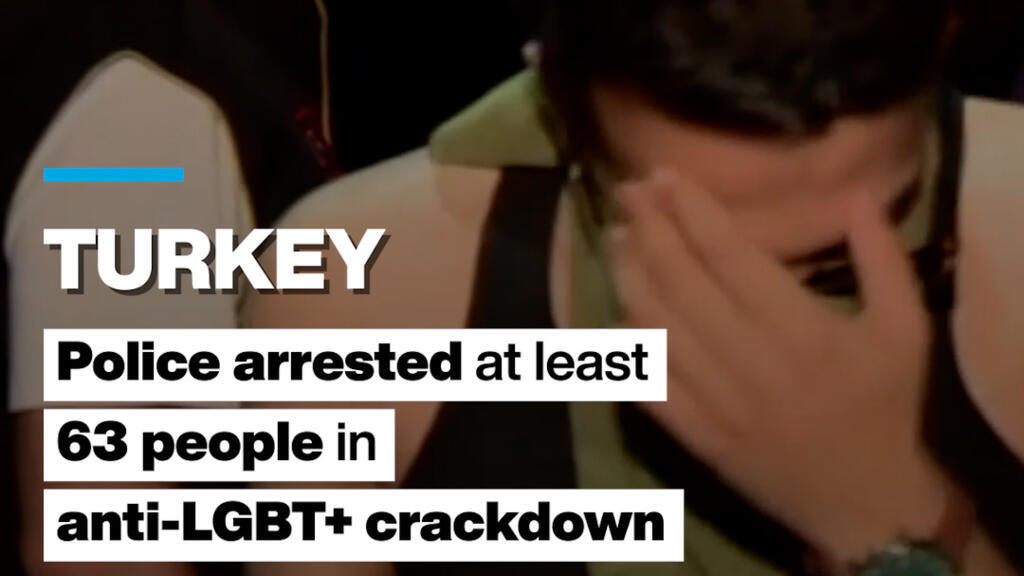 Turkije: politie arresteert minstens 63 mensen bij anti-LGBT+ razzia's (Picture by: s.france24.com)