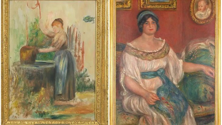 Twee Renoir-schilderijen ter waarde van $10,5 miljoen vermist na museumroof in Zuid-Frankrijk (Picture by: aljazeera.com)