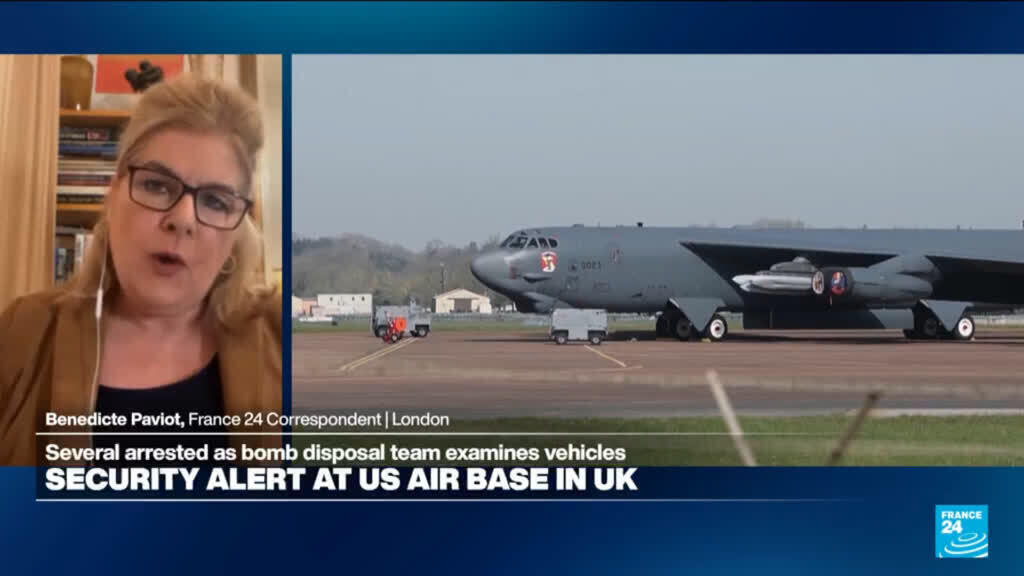 VK: Meerdere arrestaties na incident bij Britse militaire basis (Picture by: s.france24.com)