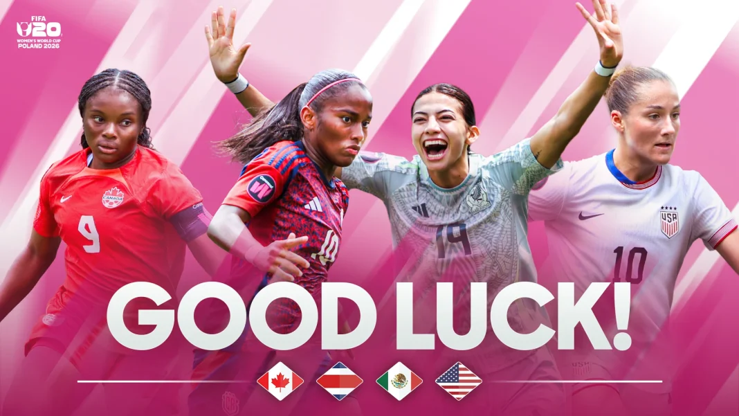 Vier Concacaf-landen vertegenwoordigd op FIFA U-20 Vrouwen Wereldkampioenschap Vier Concacaf-landen vertegenwoordigd op FIFA U-20 Vrouwen Wereldkampioenschap (Photo by: concacaf.com)