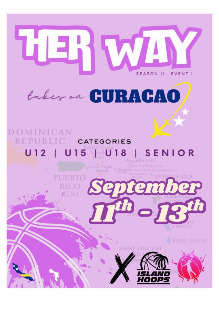 WBAC organiseert interinsulier 3x3-basketbaltoernooi HerWay op Curaçao (Picture by: extra.cw)