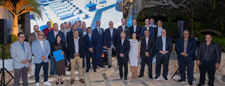 WEB Aruba start bouw batterijpark BESS II van 35 MW (Picture by: noticiacla.com)