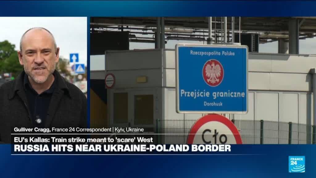 Was de Russische aanslag op trein bedoeld om het Westen te 'afschrikken'? (Picture by: s.france24.com)