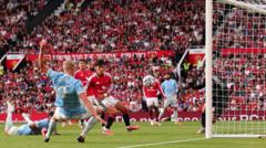 Webb: VAR heeft nooit overwogen of Fernandez buitenspel stond bij winnend doelpunt Haaland (Picture by: ichef.bbci.co.uk)